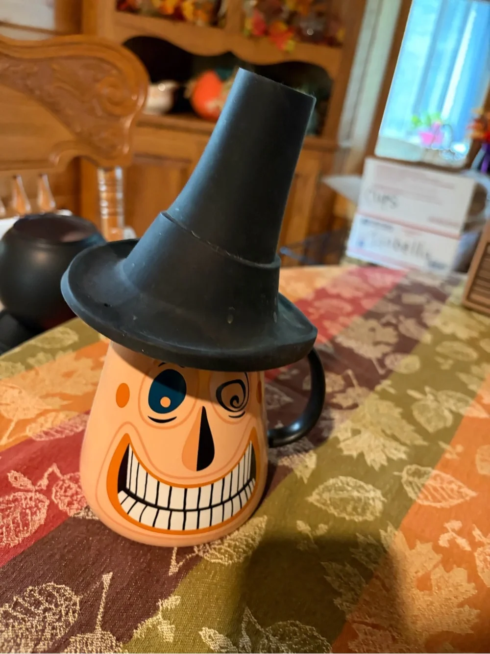 Nightmare Before Christmas Ceramic Mug with Black top hat